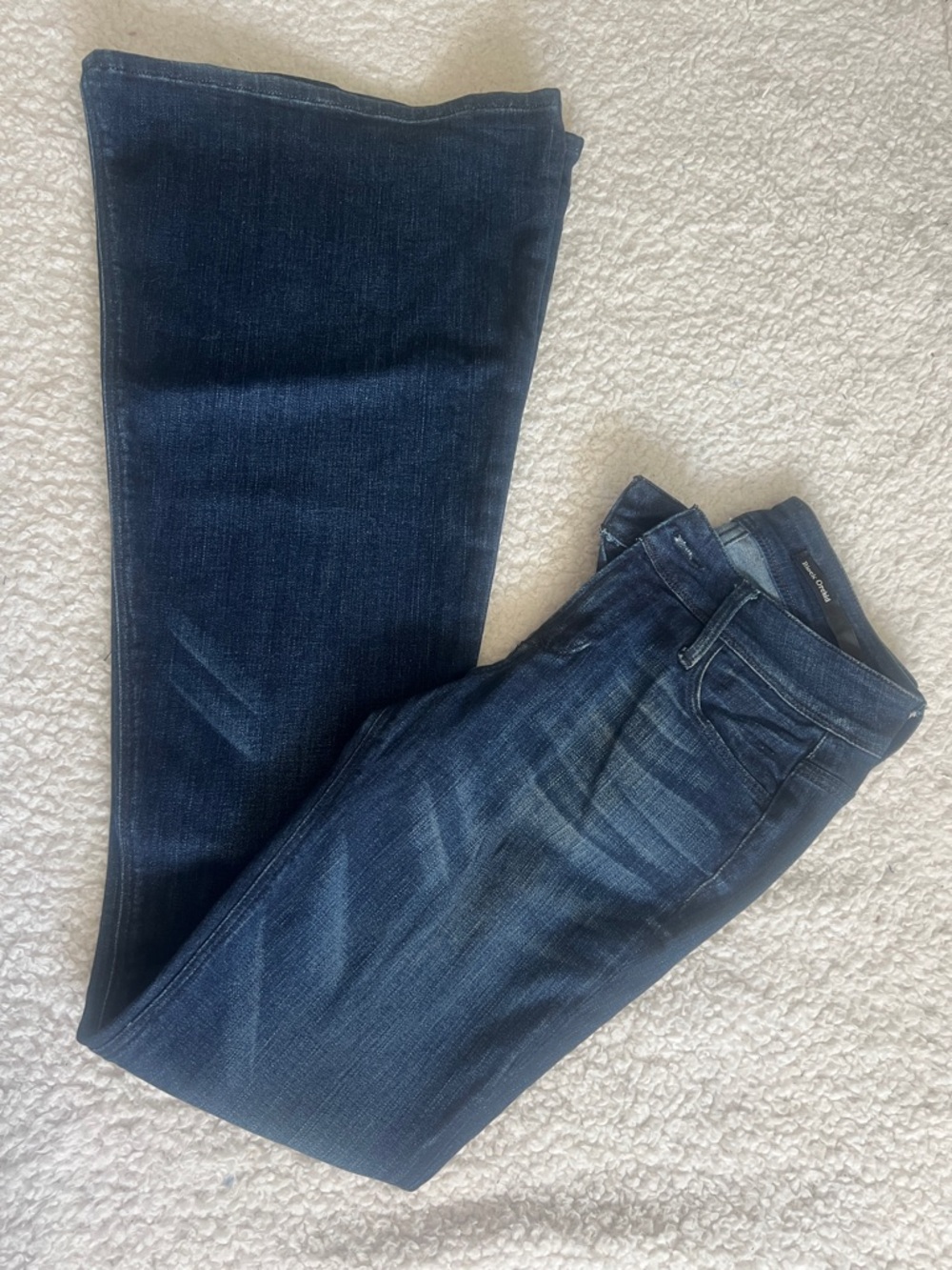 Black Orchid Women's Dark Blue Bootcut Jeans